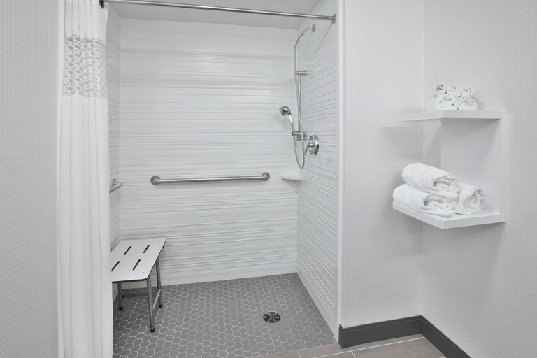 Bathroom 4, Hampton Inn & Suites Springboro/Dayton Area South, Warren