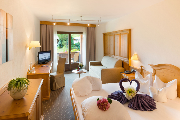 Bedroom 3, Sporthotel Cristall, Innsbruck Land