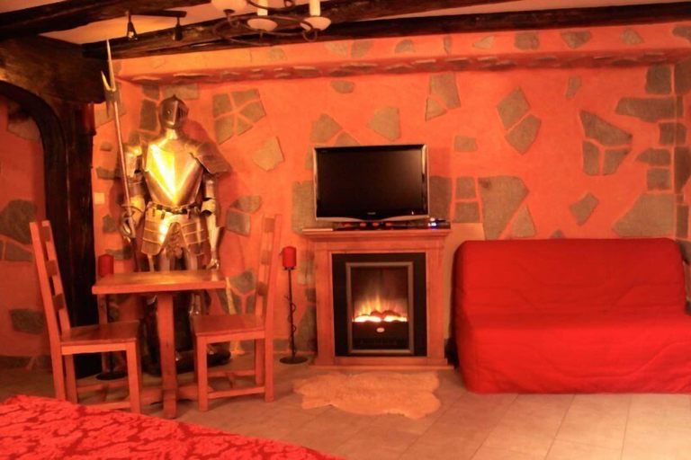 Bedroom 3, Les Gites des Templiers, Haut-Rhin