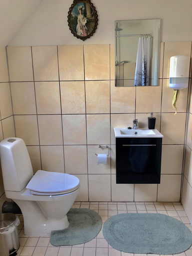 Bathroom 3, Hotel Pandekagehuset, Odsherred