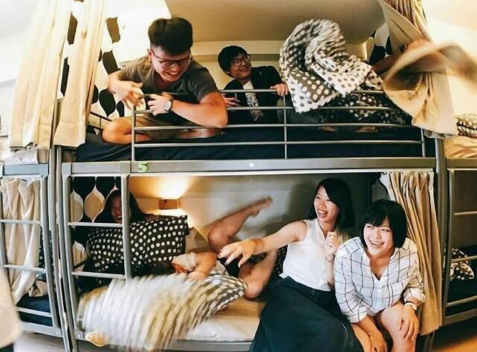 Bedroom 4, Loft18 Hostel, Tainan