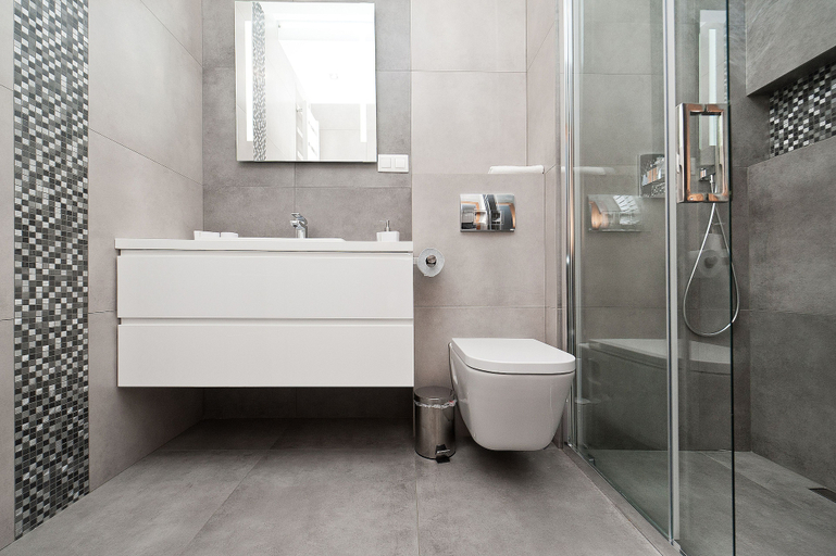 Bathroom 4, Apartamenty Sun&Snow w Novum Kraków, Kraków City