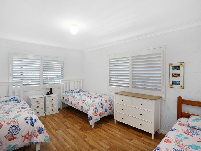 Bedroom 4, Blue River Apartments - Wooli Ocean - Waterfront, Clarence Valley- Coast