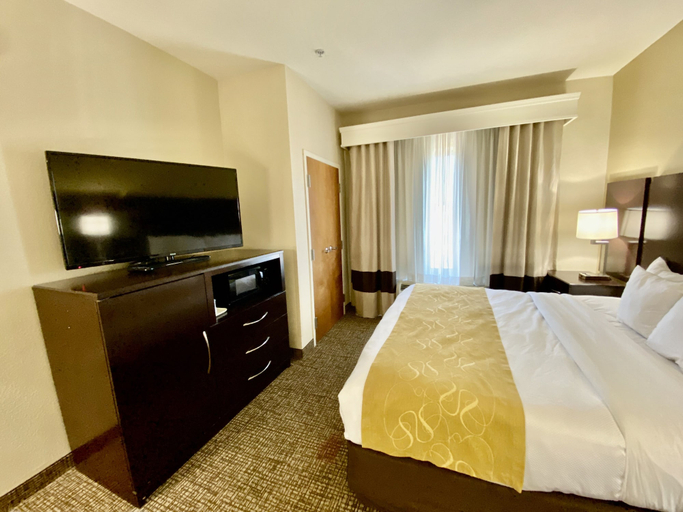 Bedroom 3, Comfort Suites Byron Warner Robins, Peach