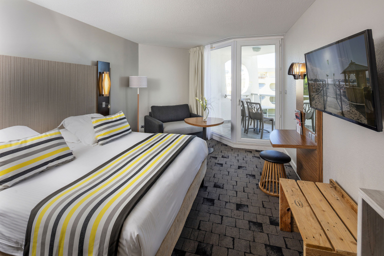 Bedroom 3, Hôtel & Spa - Thalazur Port Camargue, Gard