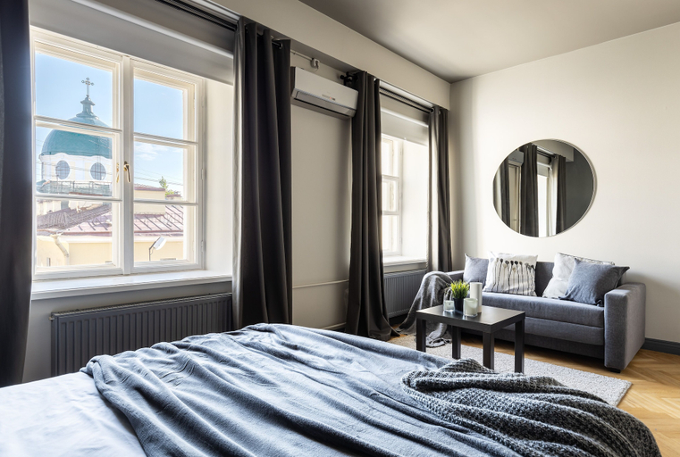 Bedroom 3, Little Italy Apartment 140m2, Sankt-Peterburg gorsovet