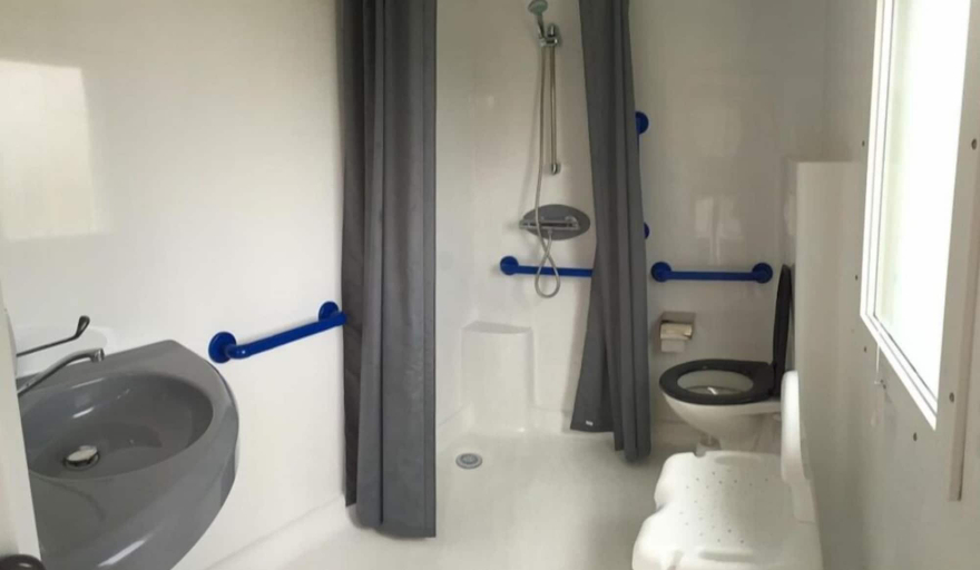Bathroom, Camping La Ferme de Lann Hoedic, Morbihan