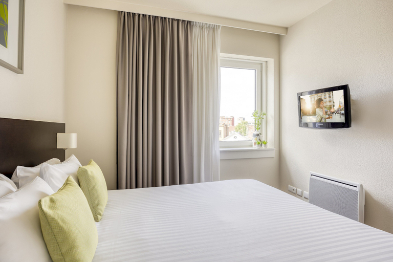 Bedroom 5, Citadines Sainte-Catherine Brussels, Bruxelles