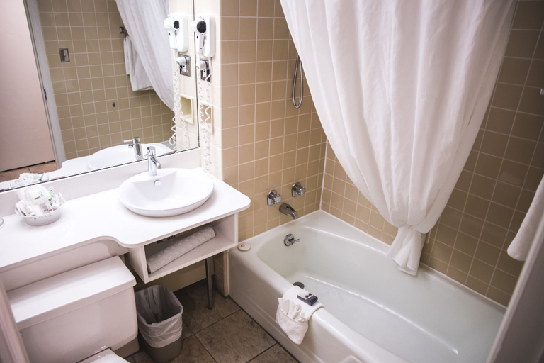 Bathroom 3, Hôtel Le Manoir, Manicouagan