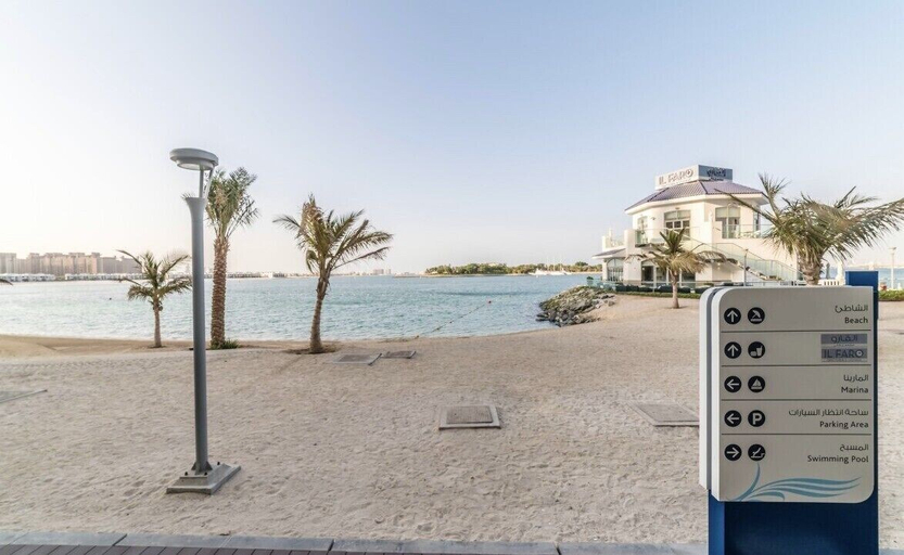 Beach, Beautiful Sea View Palm, Dubai