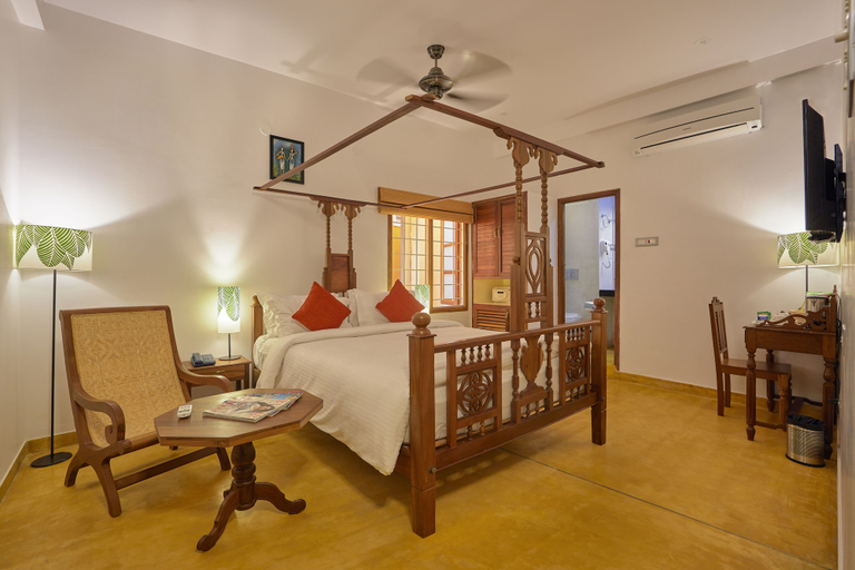 Bedroom 3, Hotel Villa Krish, Puducherry