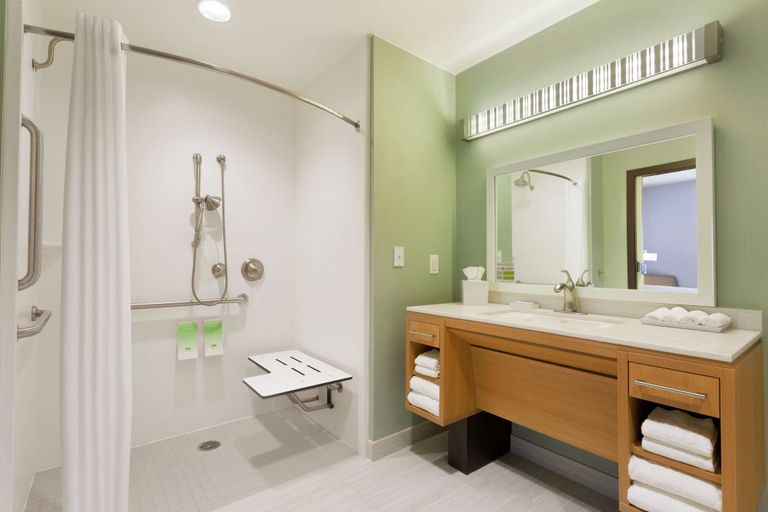 Bathroom 4, Home2 Suites by Hilton Midland, Midland