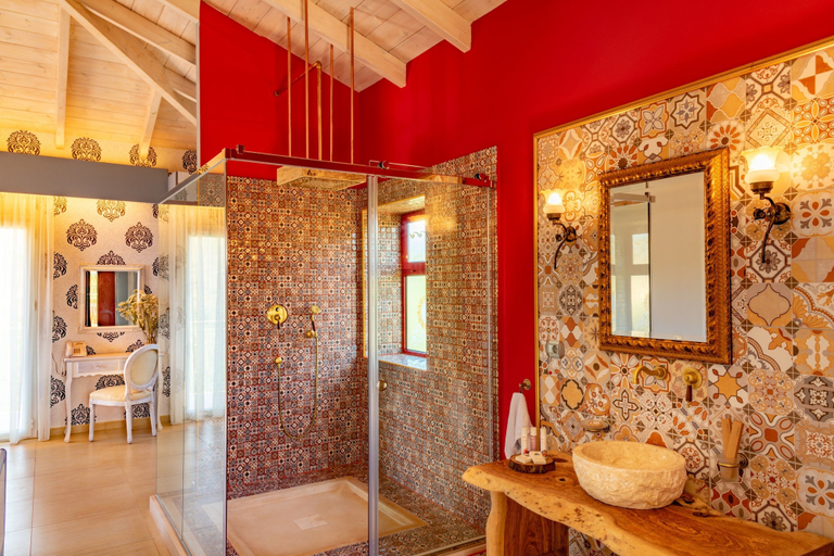 Bathroom 5, Petani Bay Hotel - Adults Only, Ionian Islands