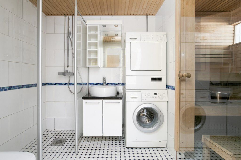 Bathroom, 2ndhomes 1BR apartment in Kamppi Center with Sauna and Balcony, Uusimaa
