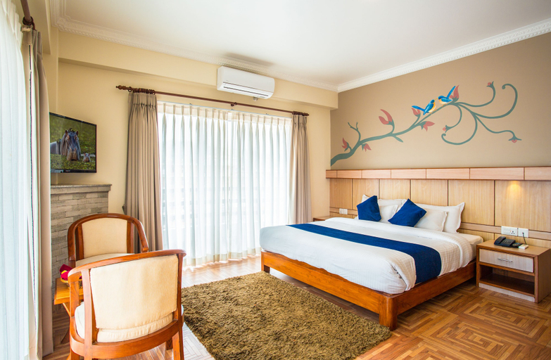 Bedroom 3, Hotel White Pearl, Gandaki