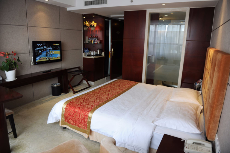 Bedroom 2, Wuhan Sentai Zhongyang Hotel, Wuhan
