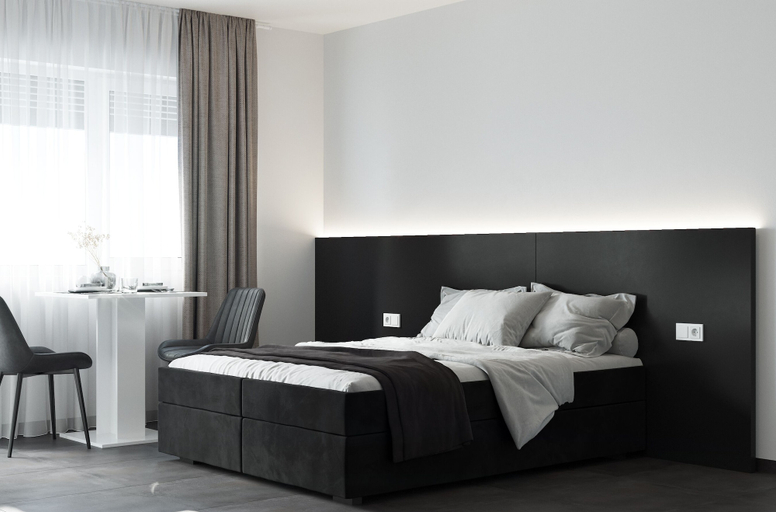 Bedroom 2, The Residences - Apartments Frankfurt, Offenbach am Main