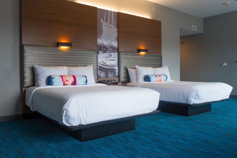 Bedroom 3, Aloft by Marriott Corpus Christi, Nueces