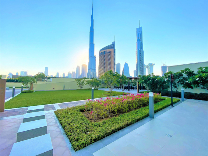 Garden, Fabulous Stay in Downtown Views, Dubai
