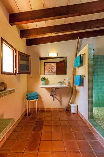 Bathroom, Casa Groc, Baleares