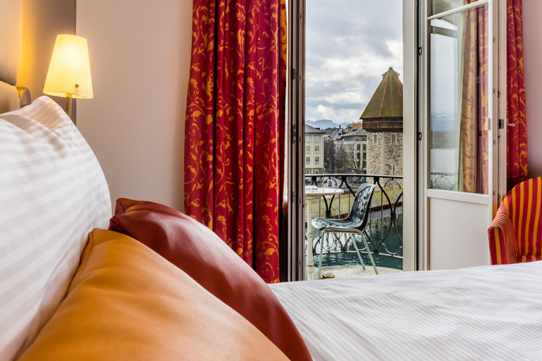 Bedroom 4, Des Alpes Luzern, Luzern