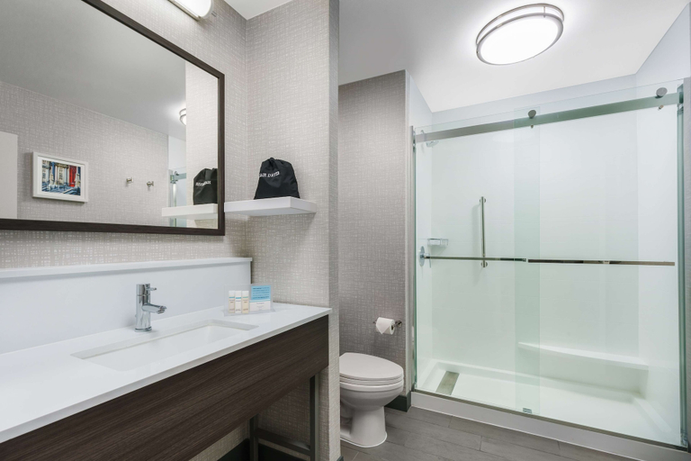 Bathroom 4, Hampton Inn & Suites Baltimore Inner Harbor, Baltimore