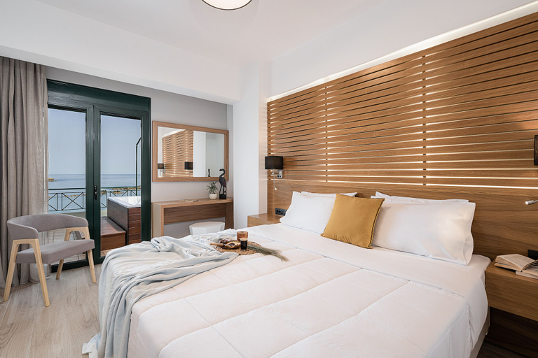 Bedroom 2, Elia Penthouse, Crete