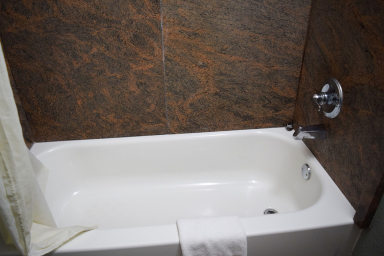 Bathroom 3, Super 8 by Wyndham Raleigh Downtown, Wake