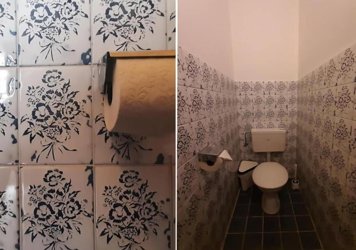 Bathroom 3, Pension Lerner, Wien