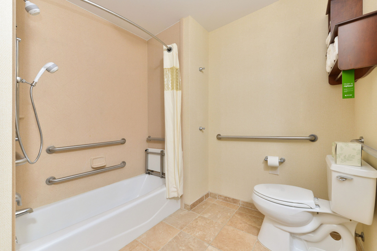 Bathroom 4, Hampton Inn Muscatine, Muscatine