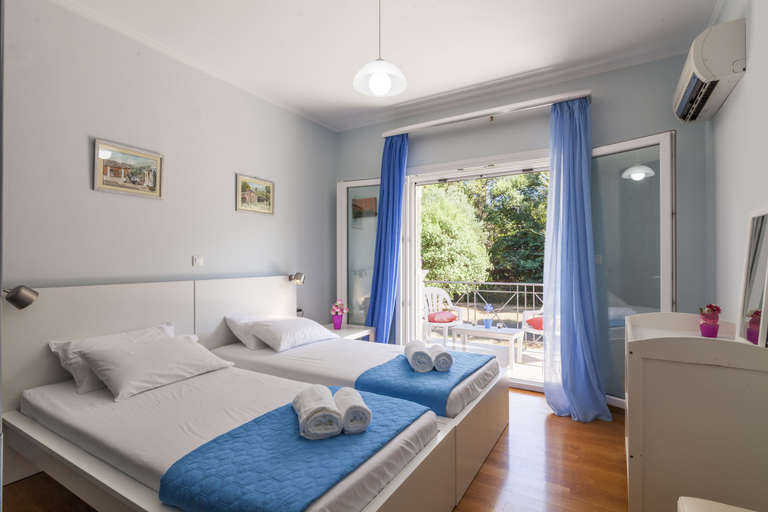 Bedroom 3, Marina Gouvia Family Villa By Konnect, Ionian Islands