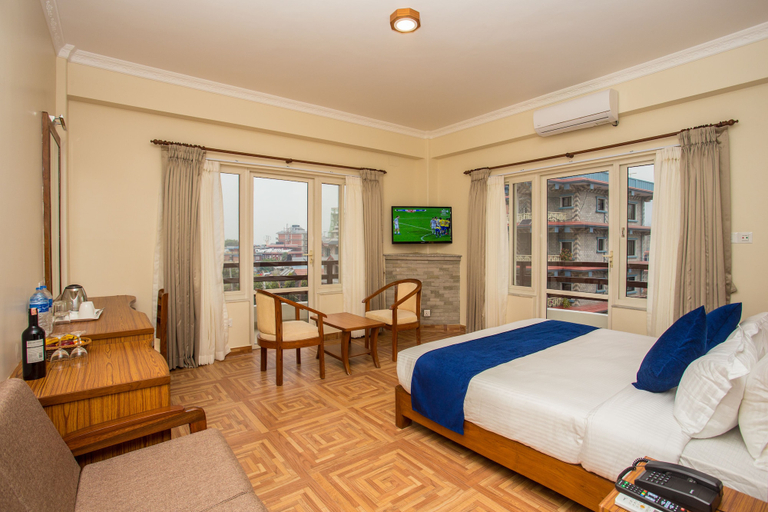 Bedroom 3, Hotel White Pearl, Gandaki
