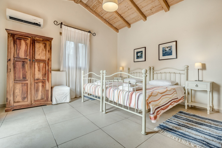 Bedroom 3, Mastrogiannis Villa Levanda, Ionian Islands
