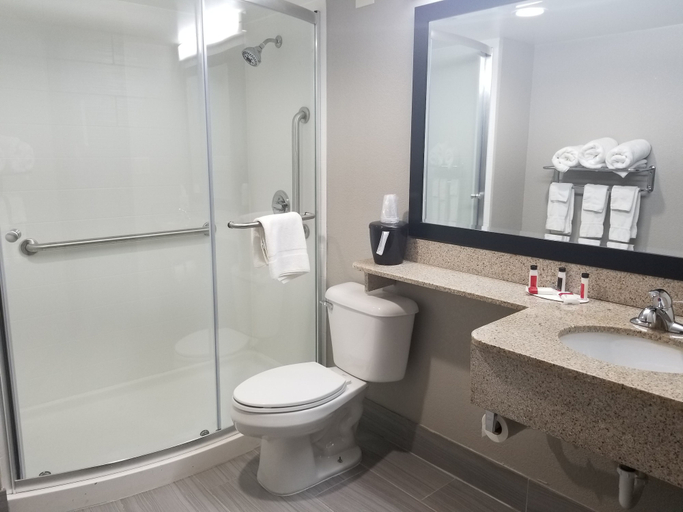 Bathroom 4, Sleep Inn Terre Haute University Area, Vigo