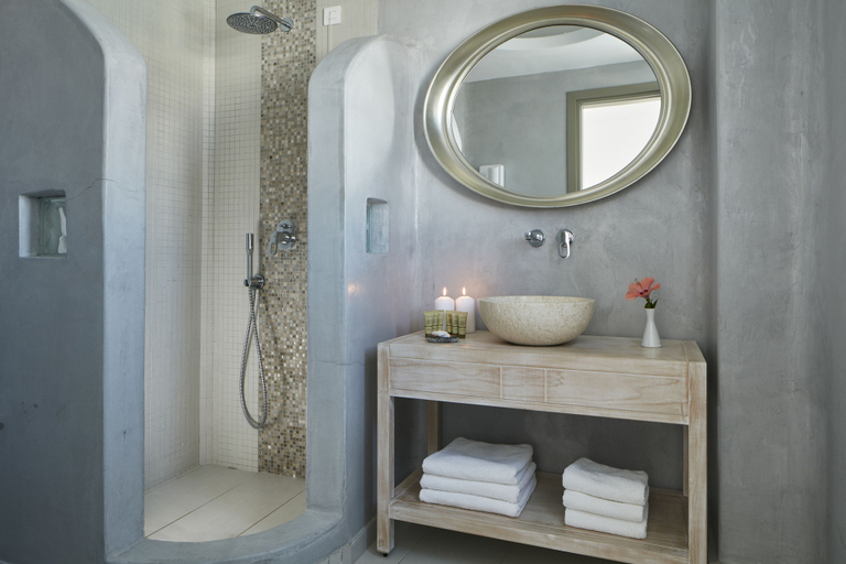 Bathroom 4, Aegean Plaza Hotel, South Aegean