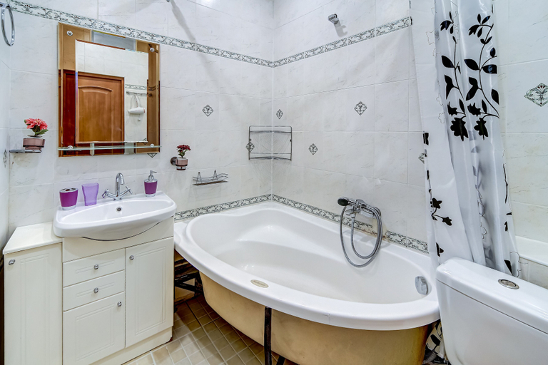 Bathroom, Cozy apartment Vesta on Sadovaya st., Sankt-Peterburg gorsovet