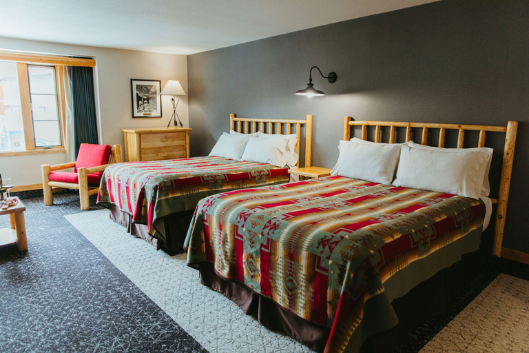Bedroom 3, Brewster Mountain Lodge, Division No. 15