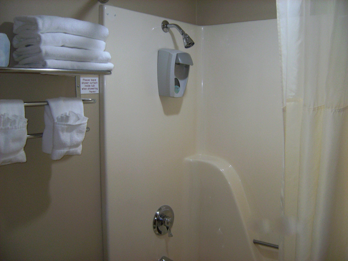 Bathroom 4, All American Inn and Suites, Taney