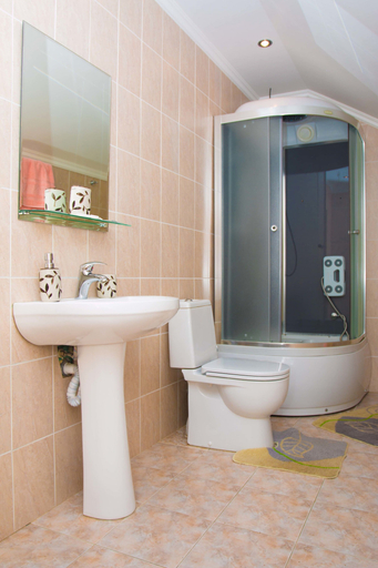 Bathroom 3, Hotel Meridian-Yug, Aksayskiy rayon