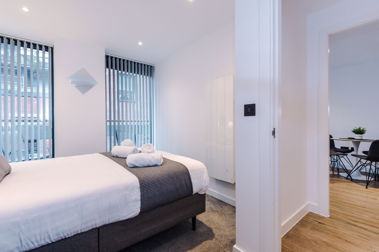 Bedroom 4, Hilltop Serviced Apartments - Piccadilly, Manchester