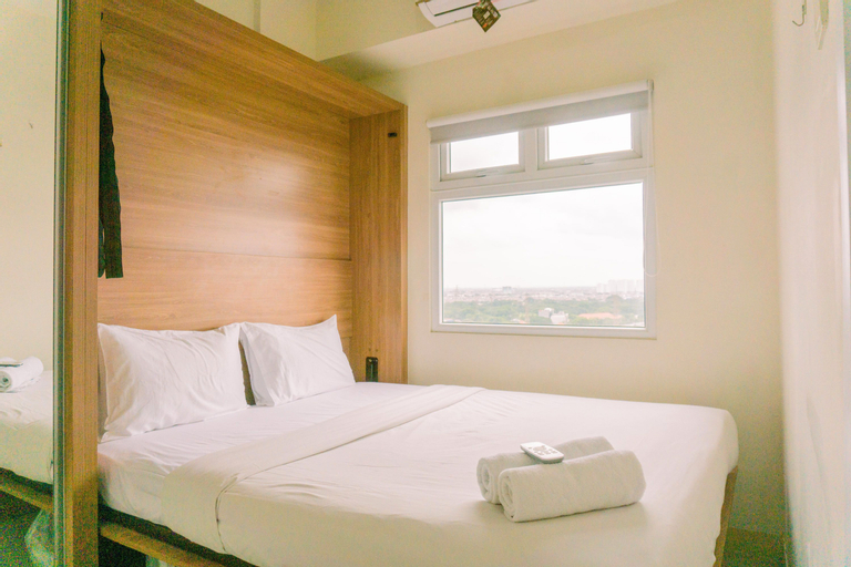 Minimalist and Best Deal 2BR Green Pramuka City Apartment By Travelio, Central Jakarta