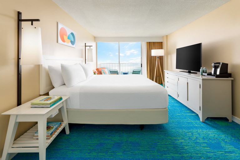 Bedroom 3, The Twin Fin Hotel, Honolulu