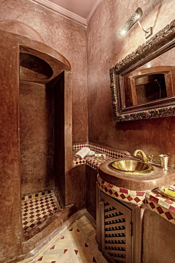 Bathroom 3, Riad Khol, Marrakech
