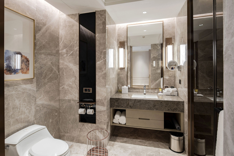 Bathroom 3, Qianhuazhou Hotel, Huizhou