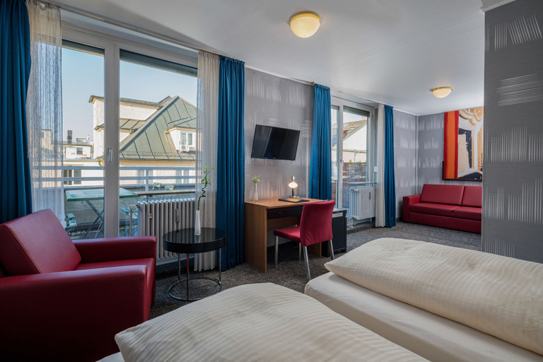 Bedroom 3, Hotel Fidelio, München
