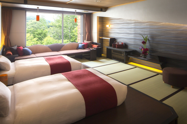 Bedroom 4, Hoshino Resorts Oirase Keiryu Hotel, Towada