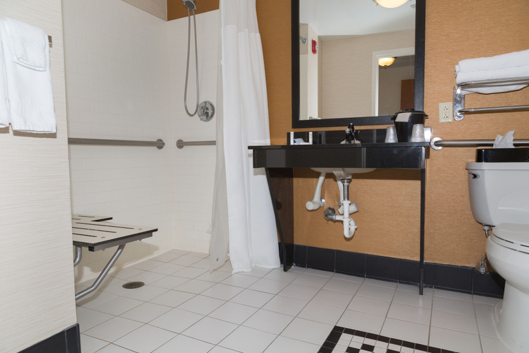 Bathroom 3, Fairfield Inn & Suites by Marriott Morgantown, Monongalia