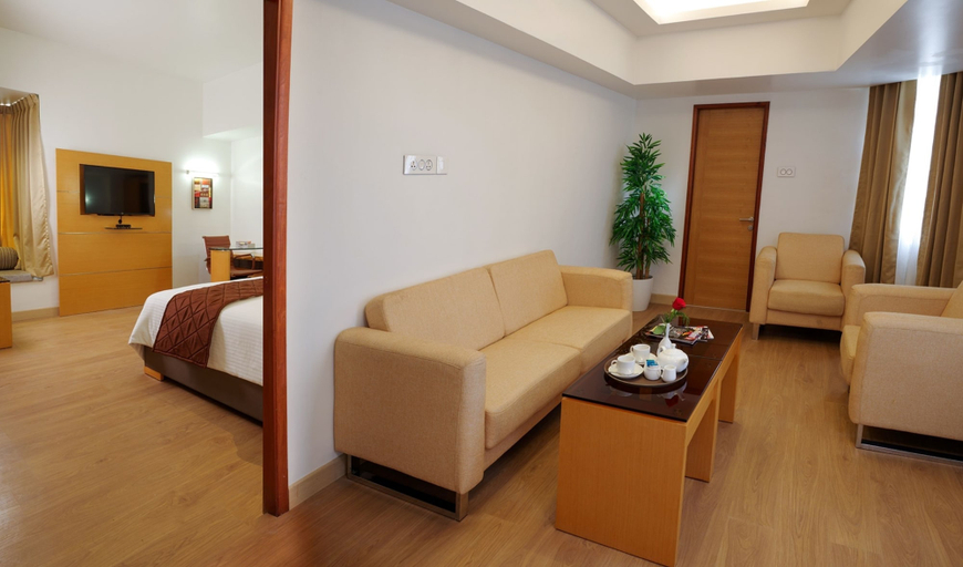 Bedroom 2, The Central Residency, Thiruvananthapuram