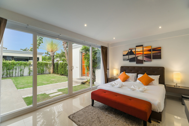 Bedroom 2, Luxury Pool Villa 608, Bang Lamung
