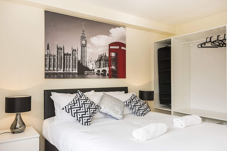 Bedroom 2, Orchid House Serviced Apartment, Hertfordshire